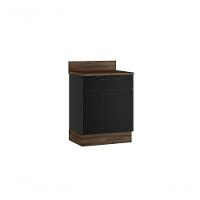 Balcão Itatiaia Exclusive 1 Porta E 1 Gaveta Dir - Grafite - 1