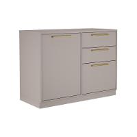 Balcão De Cozinha Itatiaia Fendi 1 Porta E 3 Gavetas Essence - 1