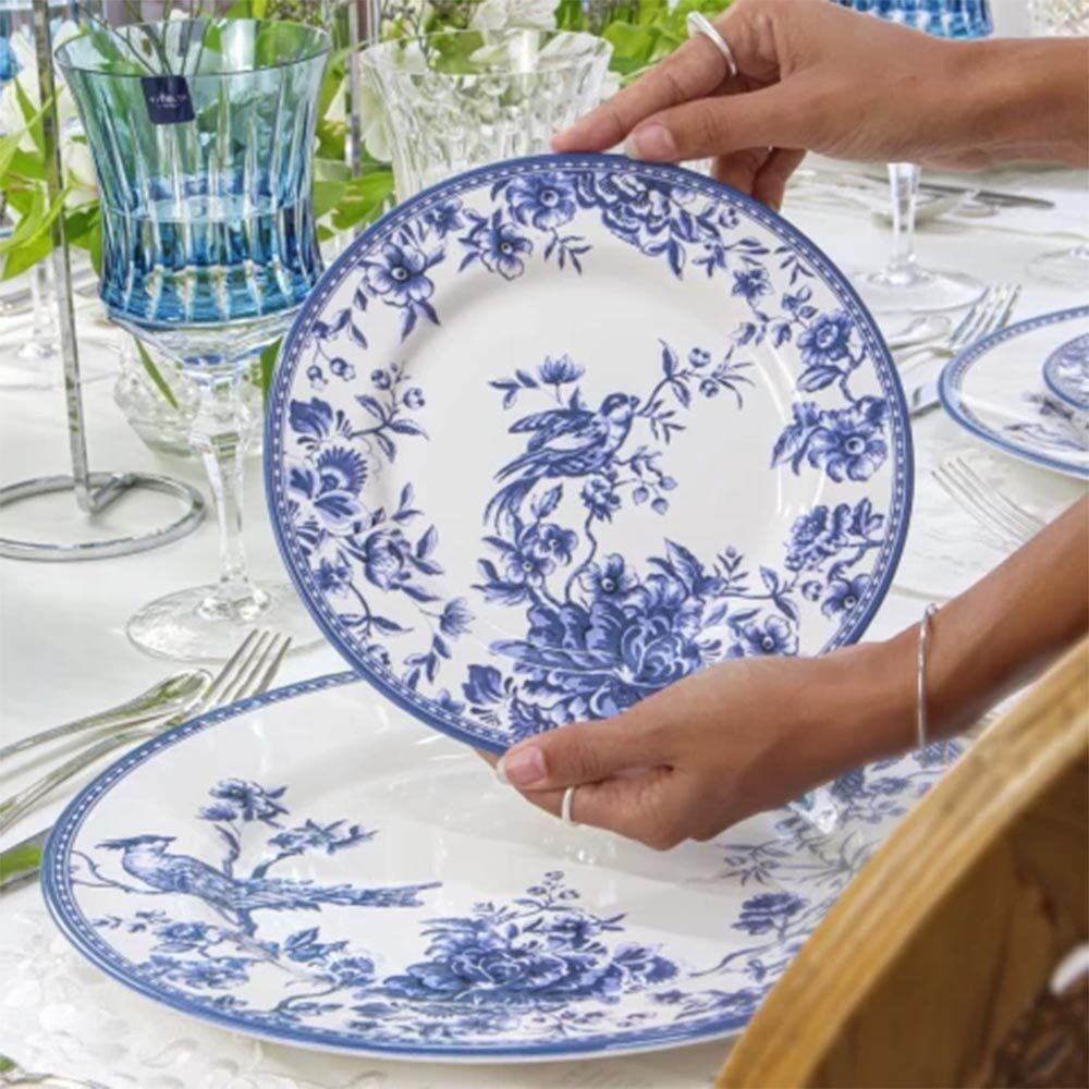 Jogo C-4 Pratos Raso Cerâmica Chinese Garden Plus Alleanza - 3