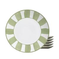 Jogo 6 Pratos Raso Coup Nature By Aurora 29cm Cerâmica Alleanza - 1