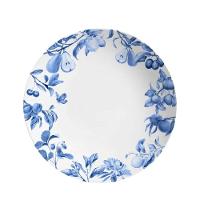 Jogo 6 Pratos Raso Coup Frutela 29cm Azul Cerâmica Alleanza - 2