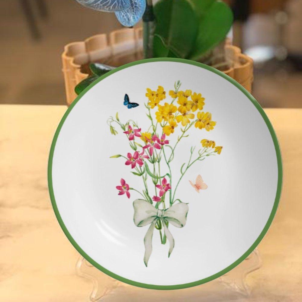 Prato Sobremesa Coup Jardim Campestre 21cm Cerâmica Alleanza - 4