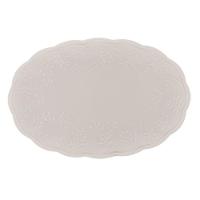 Travessa Prato De Porcelana New Bone Butterfly Flower Borboletas E Flores Lyor 31x21cm - 2