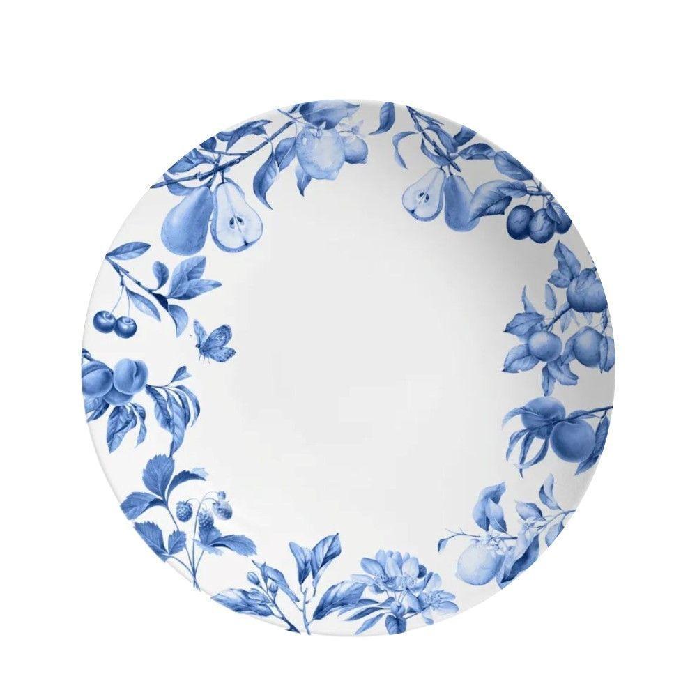 Prato Raso Coup Frutela 29cm Azul Cerâmica Alleanza. - 1