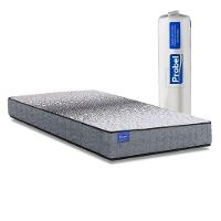 Colchão Solteiro Probel Molas Ensacadas 88x188x26 Day Springs A Vácuo Branco/cinza - 1