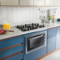 Forno De Embutir Elétrico Preto 44L Com Grill E Timer Atlas U Top 127V - 5