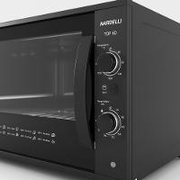 Forno Elétrico Bancada 60 Litros Top 60 Nardelli Black 110V