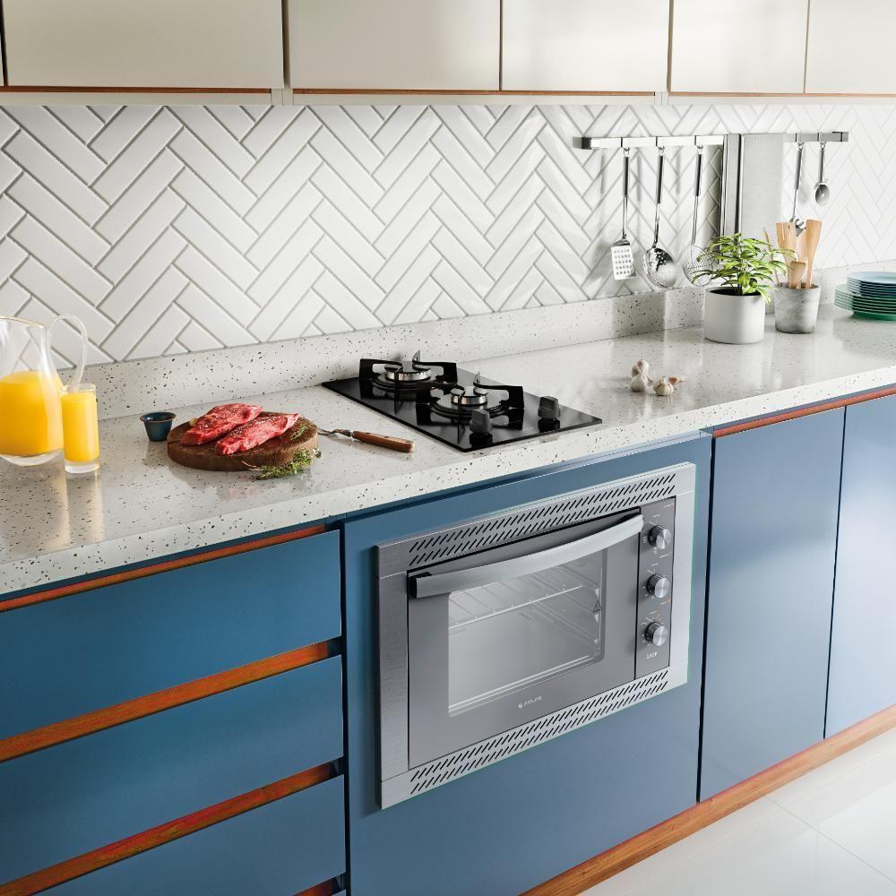 Forno De Embutir Elétrico Espelhado 44L Com Grill E Timer Atlas U Top Style 220V - 4