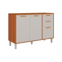 Balcão De Cozinha Itatiaia Itafriz 120cm Em Madeira Mdp Cinamomo-fendi - 1