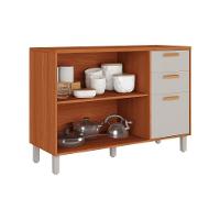 Balcão De Cozinha Itatiaia Itafriz 120cm Em Madeira Mdp Cinamomo-fendi - 2