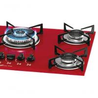 Fogão Cooktop Fischer 5 Bocas Tripla Chama Vermelho Rouge 1743-15738 Bivolt - 5