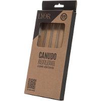 Conjunto 4 Canudos De Vidro Lyor Com Escova Para Limpeza 20cm - 5