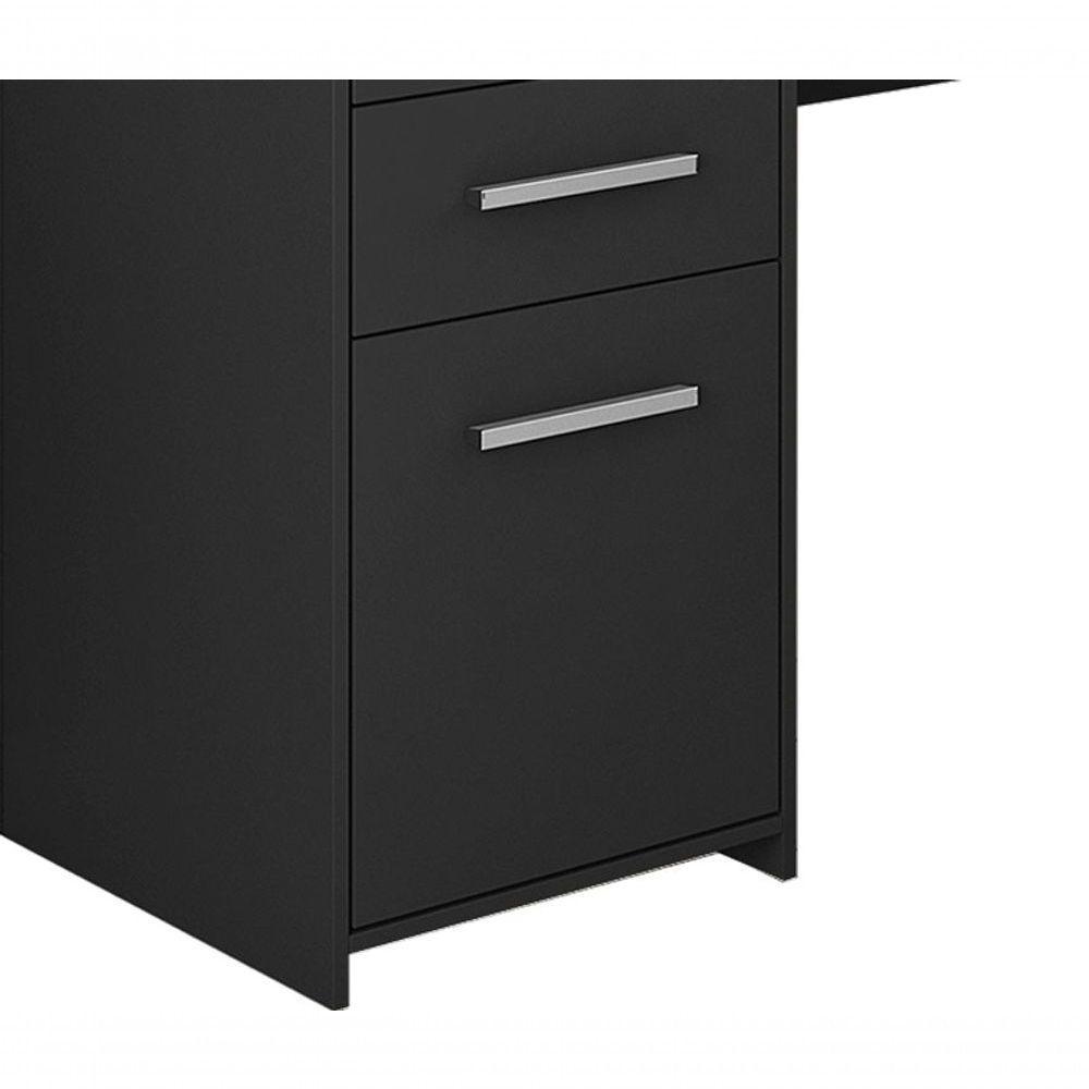 Mesa Para Computador Office Legna Preto - Moveisaqui - 3