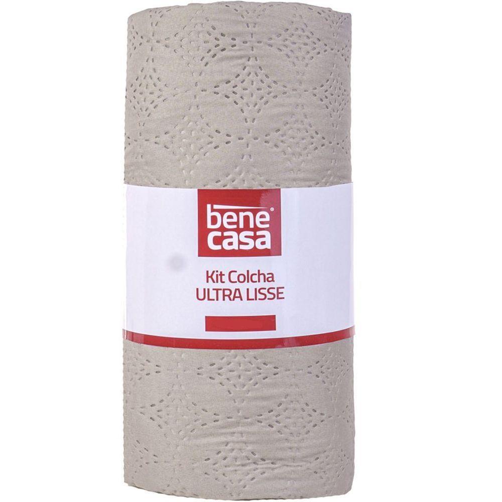 Kit Cobre Leito Queen Ultra Lisse Lisa New 230x250cm Cashmere - 6
