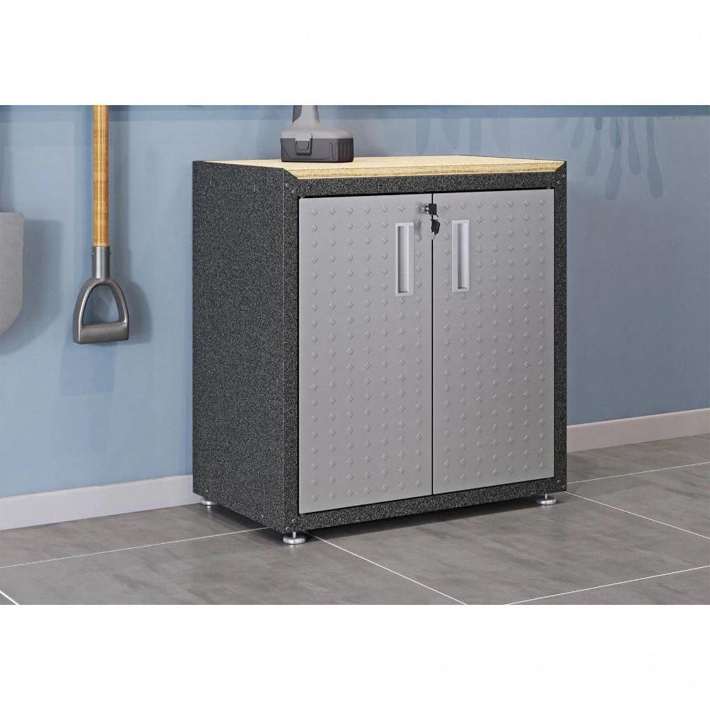 Balcão Multiúso Titanium Itatiaia - Balc 2pt - Preto C- Cinza - 3