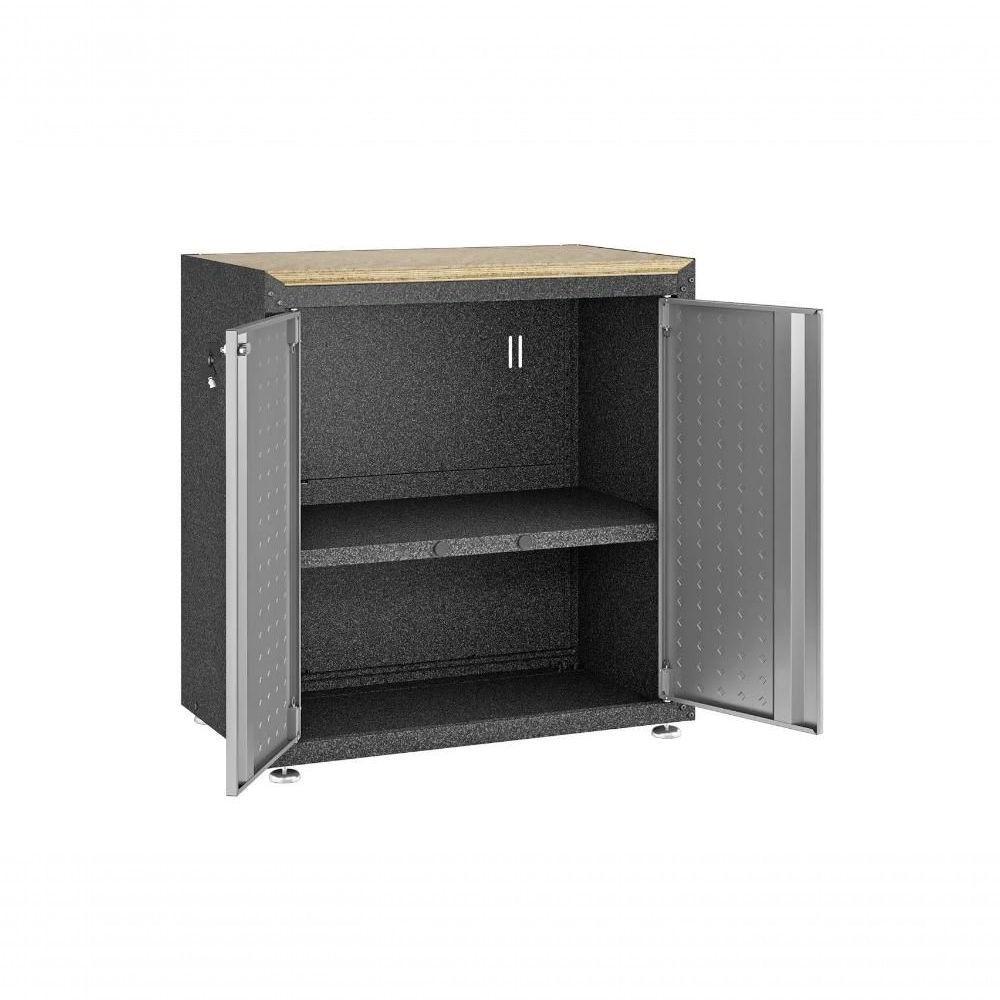 Balcão Multiúso Titanium Itatiaia - Balc 2pt - Preto C- Cinza - 4