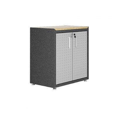 Balcão Multiúso Titanium Itatiaia - Balc 2pt - Preto C- Cinza