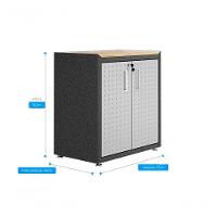 Balcão Multiúso Titanium Itatiaia - Balc 2pt - Preto C- Cinza - 2