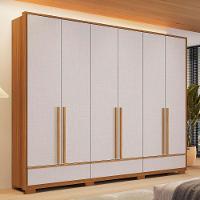 Guarda-roupa Nt 6035 Freijo Com Off White - Notavel - 2