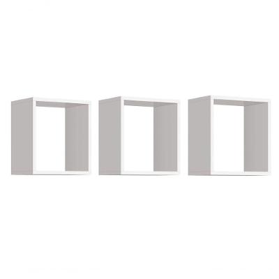 Nicho Aéreo Para Quarto Infantil Juju Branco Fosco - Moveisaqui