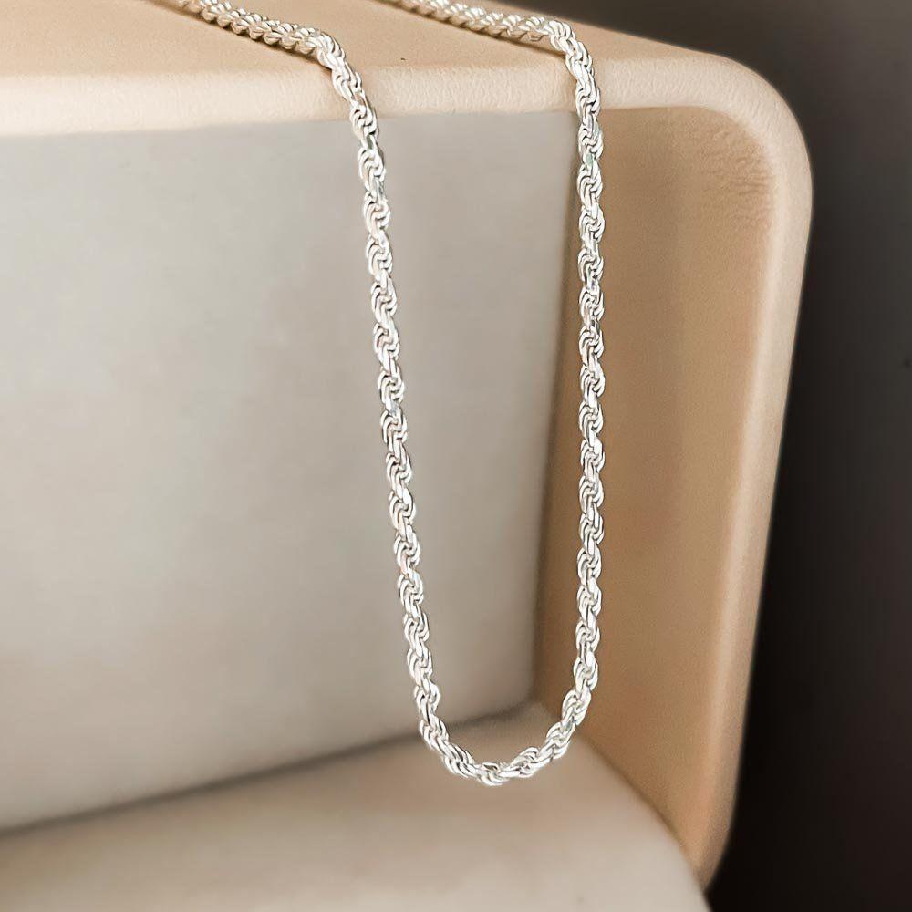 Corrente Cordão Baiano 1,8mm Prata 925 - 3