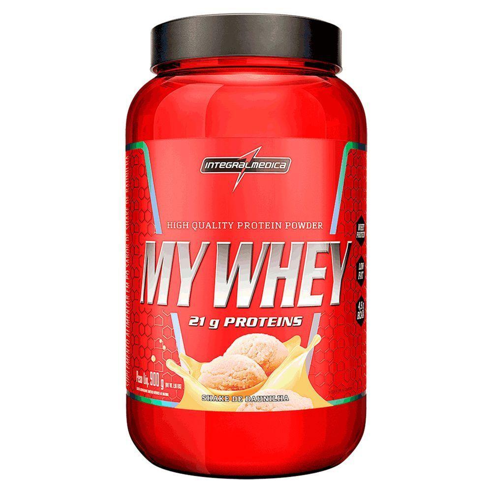 Whey Protein Integralmedica My Whey 900g Pote Baunilha - 1