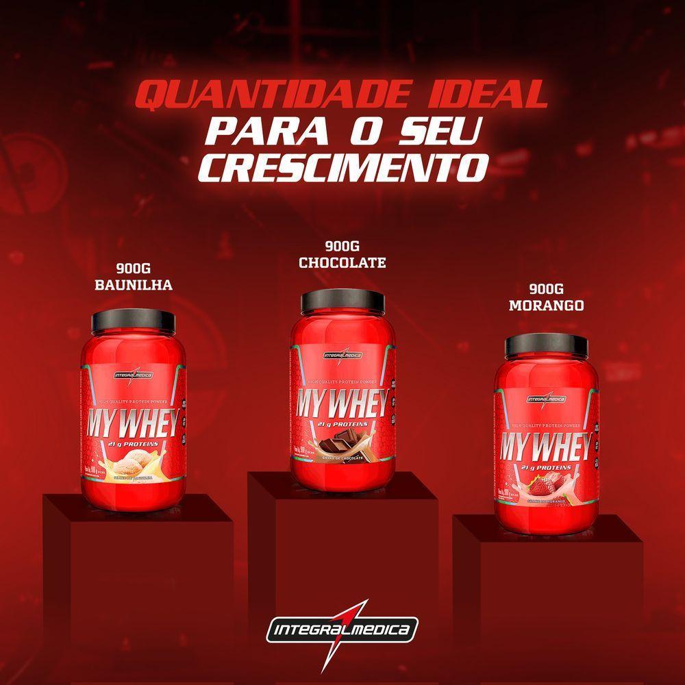 Whey Protein Integralmedica My Whey 900g Pote Baunilha - 6