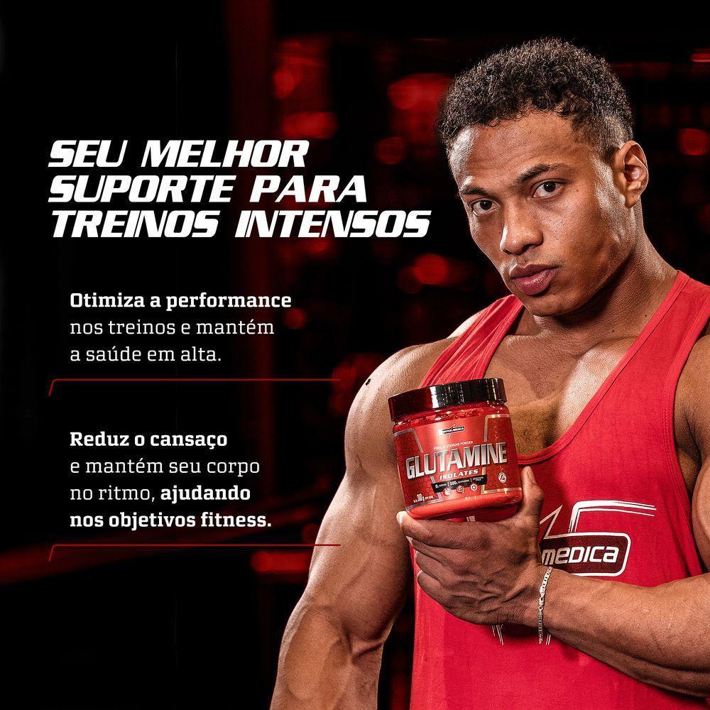 Glutamina Natural Integralmedica Glutamine 300g Neutro - 5