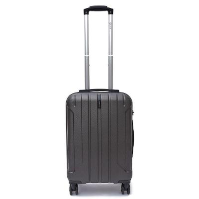 Mala De Viagem De Bordo P- 10kg Em Abs Com Rodinhas 360º Removíveis E Leve - Padrão Anac - Qualis Preto Mb003