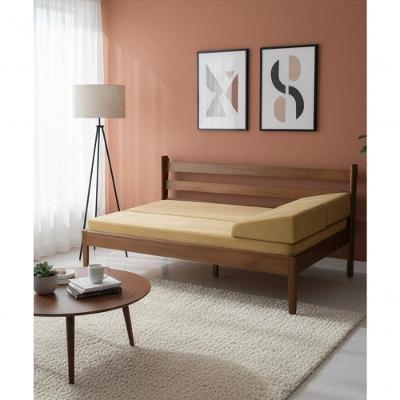 Sofá Cama Gramado Sem Braço 1,90 X 65/1,10 - Móveis De Gramado - Castanho