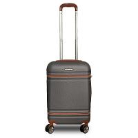 Mala De Viagem De Bordo P- 10kg Em Abs Com Rodinhas 360º Removíveis E Leve - Padrão Anac - Qualis Grafite Mb001 - 1