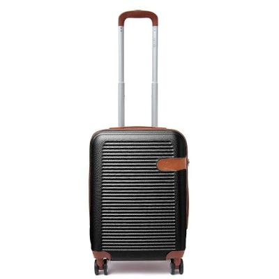 Mala De Viagem De Bordo P- 10kg Em Abs Com Rodinhas 360º Removíveis E Leve - Padrão Anac - Qualis Preto Mb002