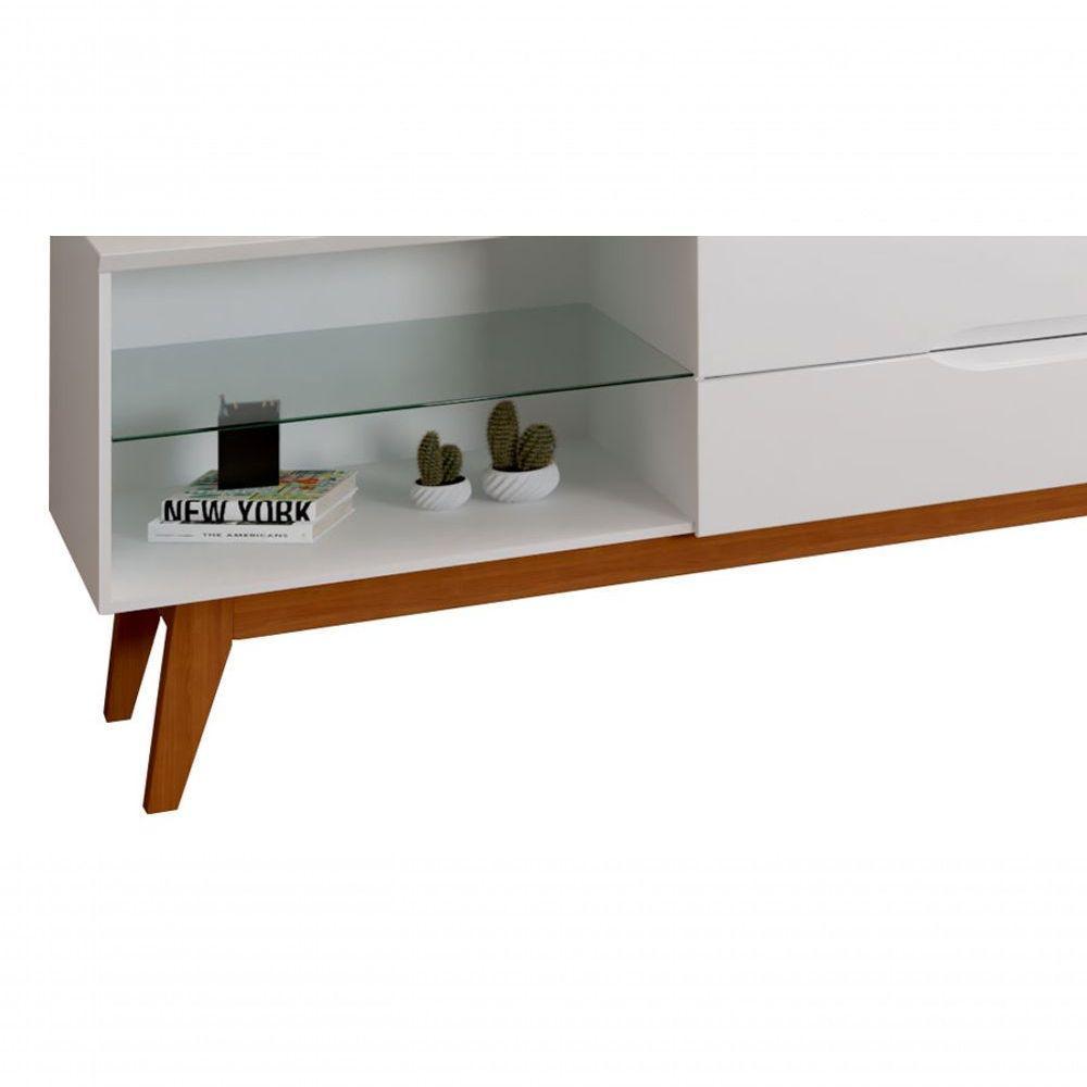 Rack Para Tv Limit 1.8 Branco - Moveisaqui - 3