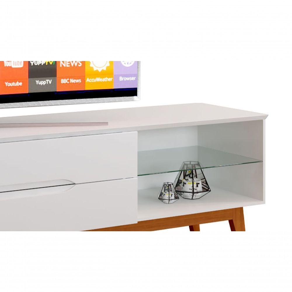 Rack Para Tv Limit 1.8 Branco - Moveisaqui - 4