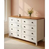 Cômoda Gramado 1,00 X 50 X 2,00 - Madeira Maciça - Móveis De Gramado - Castanho/branco - 1