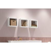 Nicho Aéreo Para Quarto Infantil Juju Branco Fosco - Reller - 2