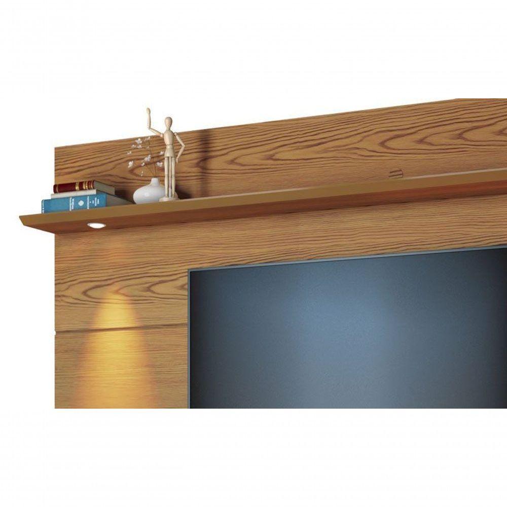 Home Suspenso Decore Led 2.2 Freijó Com Off White - Imcal Móveis - 3