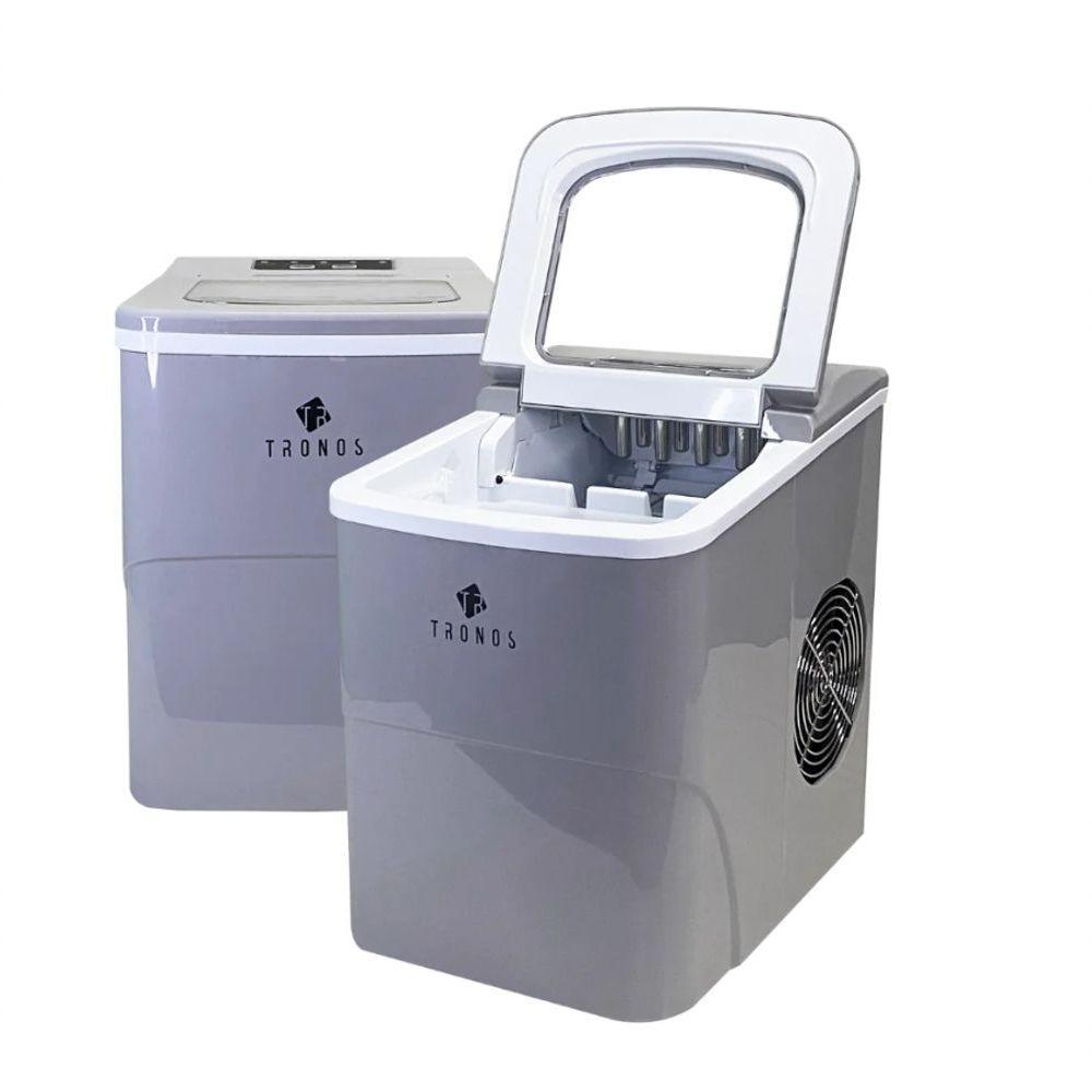Maquina De Gelo 12kg Tronos B12/b Cinza 2 Litros 110V - 1