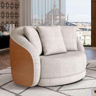 Poltrona Seraphina Base Giratória - élpis Móveis Marrom