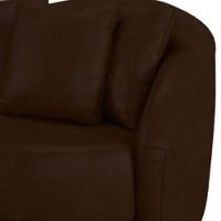 Poltrona Seraphina Pé Palito Em Madeira Tingida - élpis Móveis Marrom - 3