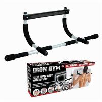 Barra De Exercicios Para Porta Chao Fixa Mista Musculacao Flexao Abdominal Exercicios Academia Em Casa Multifuncional - 8