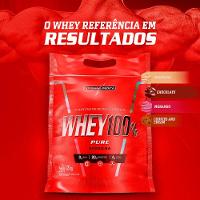 Whey 100% Pure 1,8kg Pouch Integralmedica Chocolate - 3