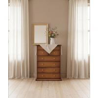 Cômoda 80 X 1,20 X 55 - Madeira Maciça - Móveis De Gramado - Castanho - 1