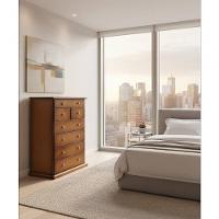 Cômoda 80 X 1,20 X 55 - Madeira Maciça - Móveis De Gramado - Castanho - 2