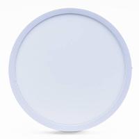 Plafon Led Sobrepor Redondo 24w 3000k Branco Quente Bivolt - 2