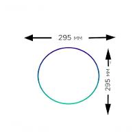 Plafon Led Sobrepor Redondo 24w 3000k Branco Quente Bivolt - 4