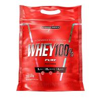 Whey 100% Pure 1,8kg Pouch Integralmedica Morango - 1