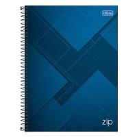 Caderno Espiral Universitário Zip 10 Matérias 200 Folhas Azul - Tilibra - 1