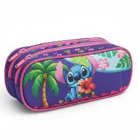 Estojo Escolar Infantil Duplo Stitch Flor - Gv Bolsas - 1