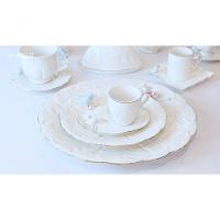 Conjunto 06 Xícaras De Café De Porcelana Cute Birds Design Plate 90 Ml Wolff - 8